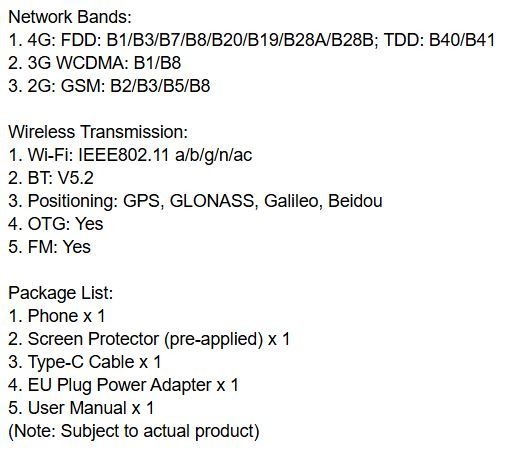 Телефон Смартфон Marine 2 NFC 6.56'' 4-64 Gb Android 15  11000mAh 16MP CR+ - фото фото фото 2