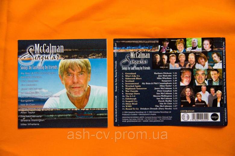 Музичний диск CD. McCALMAN - Singular - фото фото фото 8