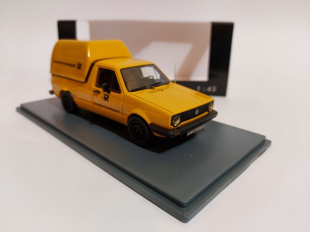 NEO 1:43 VW Caddy MKI, German Bundespost  (1983) - фото фото фото 5