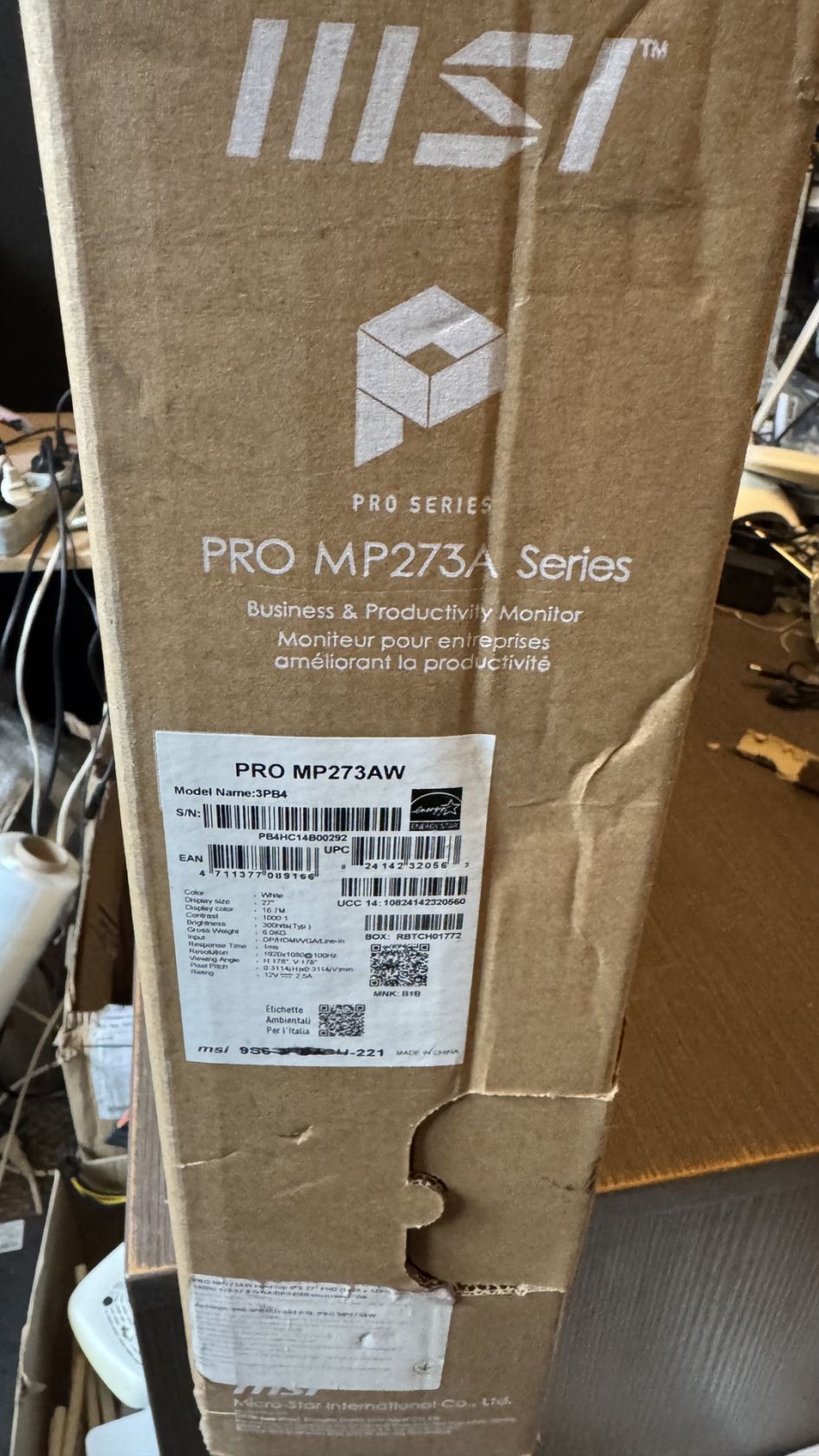 №10 Монітор 27" Монітор MSI Pro MP273AW з 1 грн - фото фото фото 5