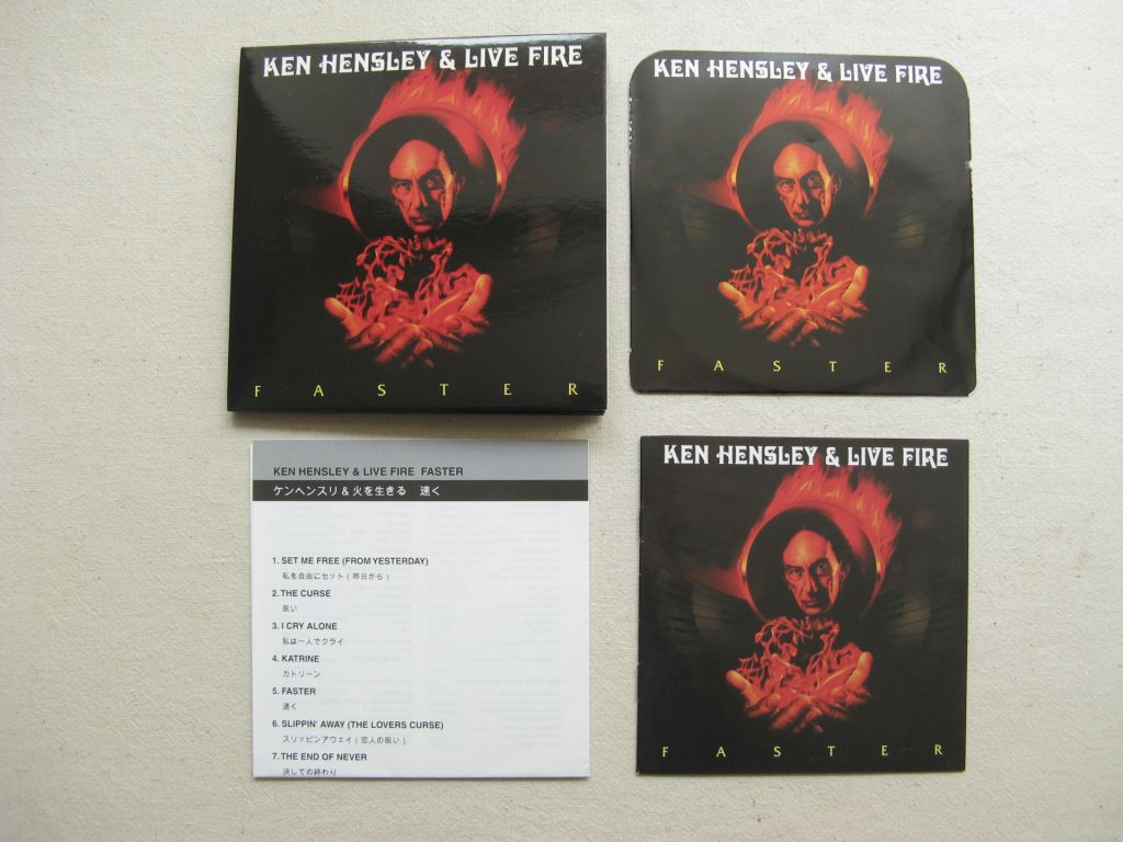 CDLP Uriah Heep Family. Ken Hensley &amp; Live Fire. Faster. 2011. - фото фото фото 4