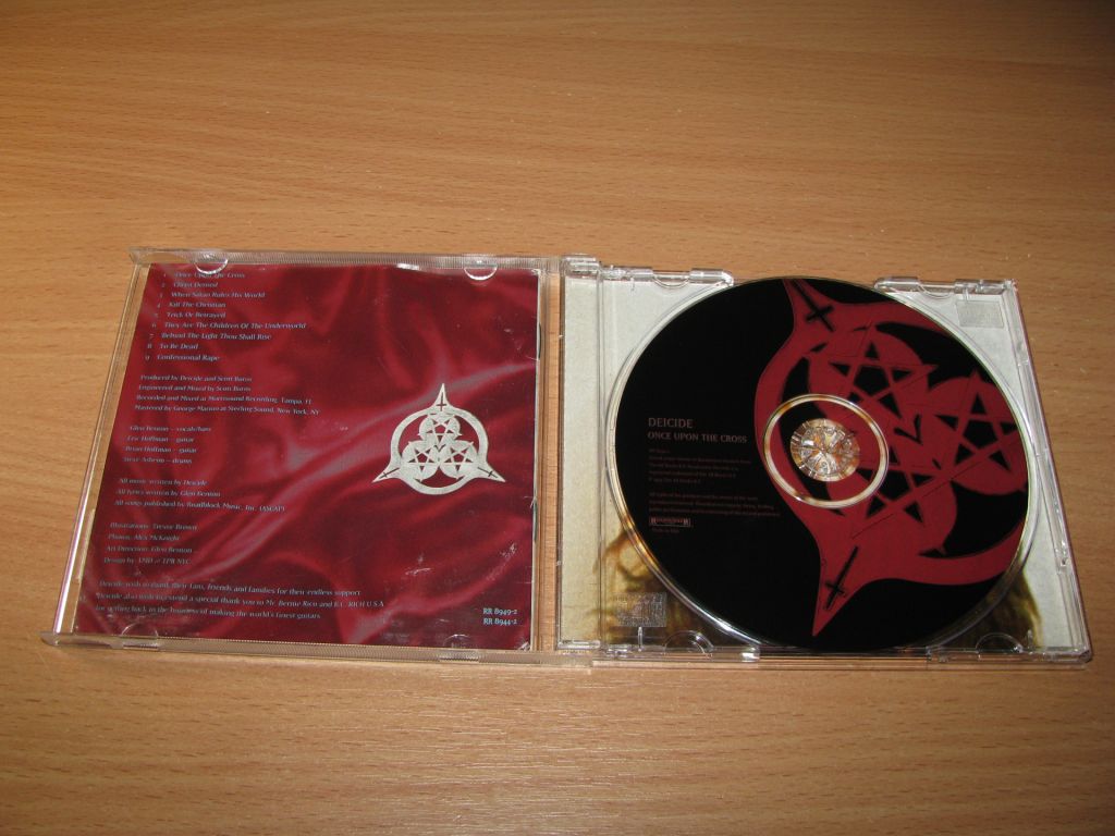 DEICIDE - Once Upon The Cross   (1995 Roadrunner 1st press,USA) - фото фото фото 2