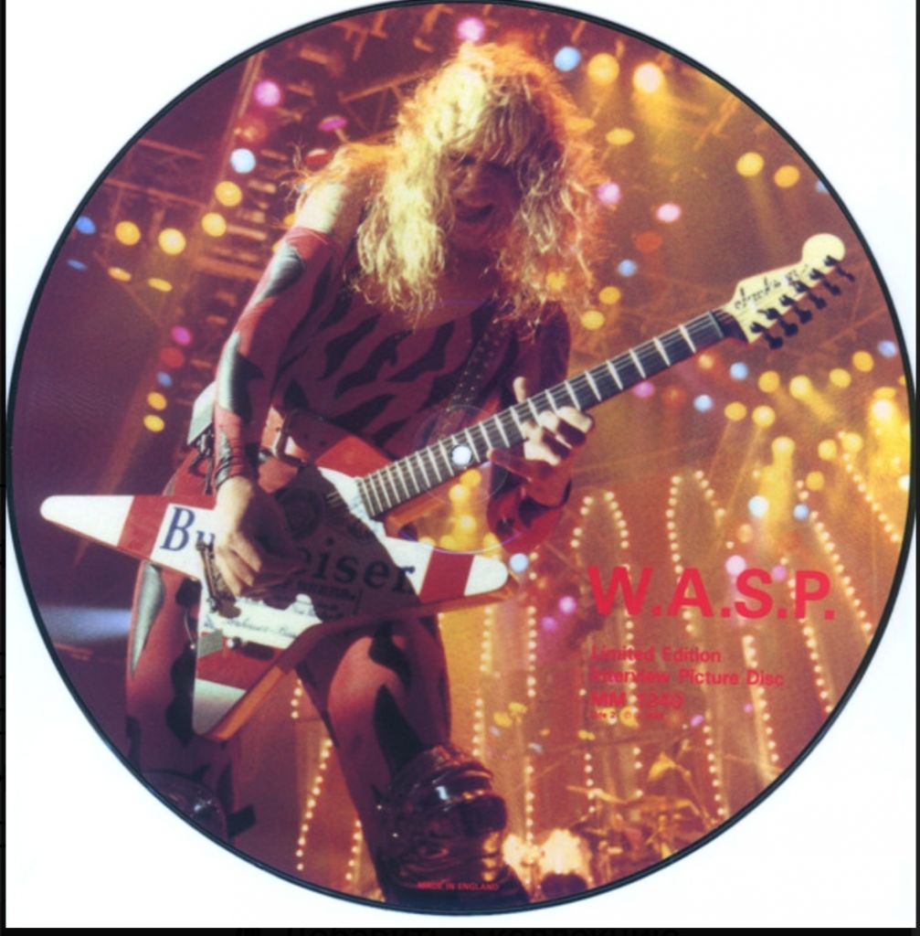 W.A.S.P. - Interview - 1986.   (EP). 12. Picture Disc. Пластинка. England. Limited - фото фото фото 1