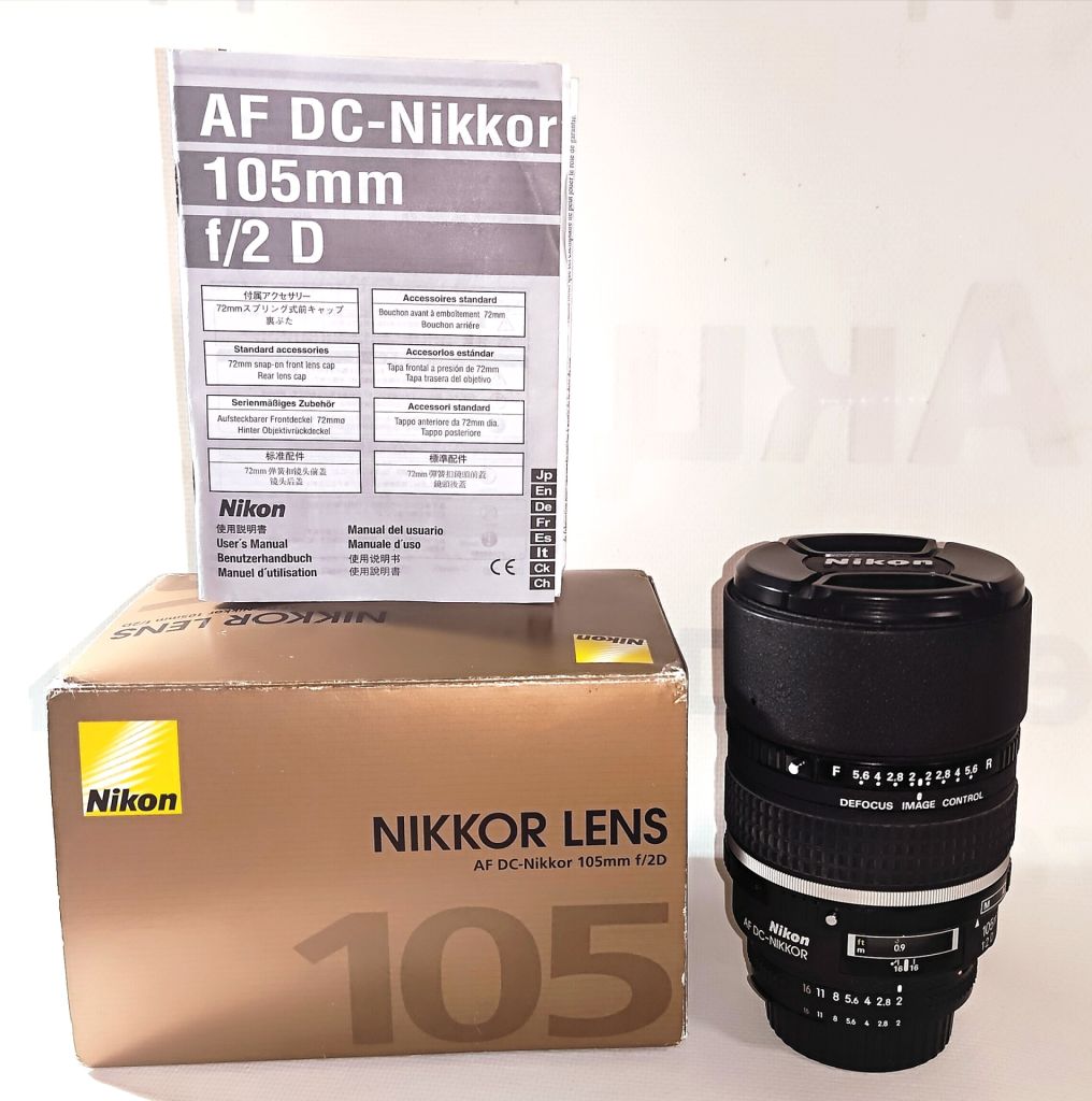Nikon AF DC-Nikkor 105mm 1:2 D Defocus Image Control - фото фото фото 0