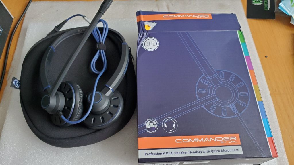 Гарнітура JPL Commander-PB QD Corded Dual Ear Headset - фото фото фото 3