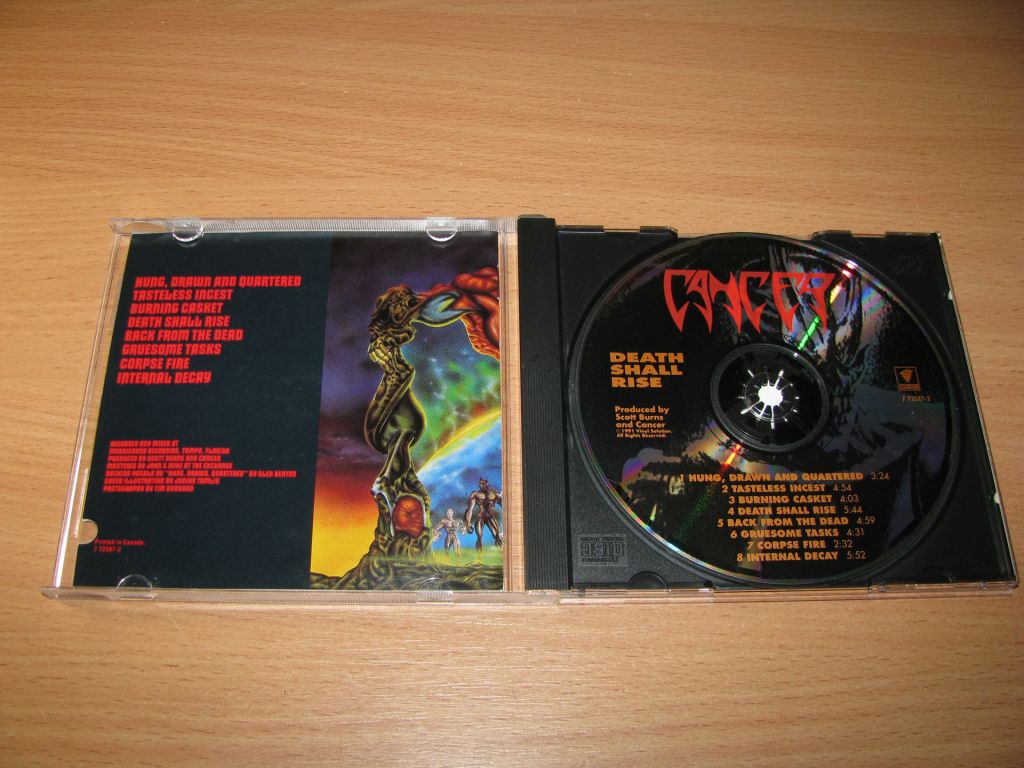 CANCER - Death Shall Rise  (1991 Restless 1st press,USA) - фото фото фото 1