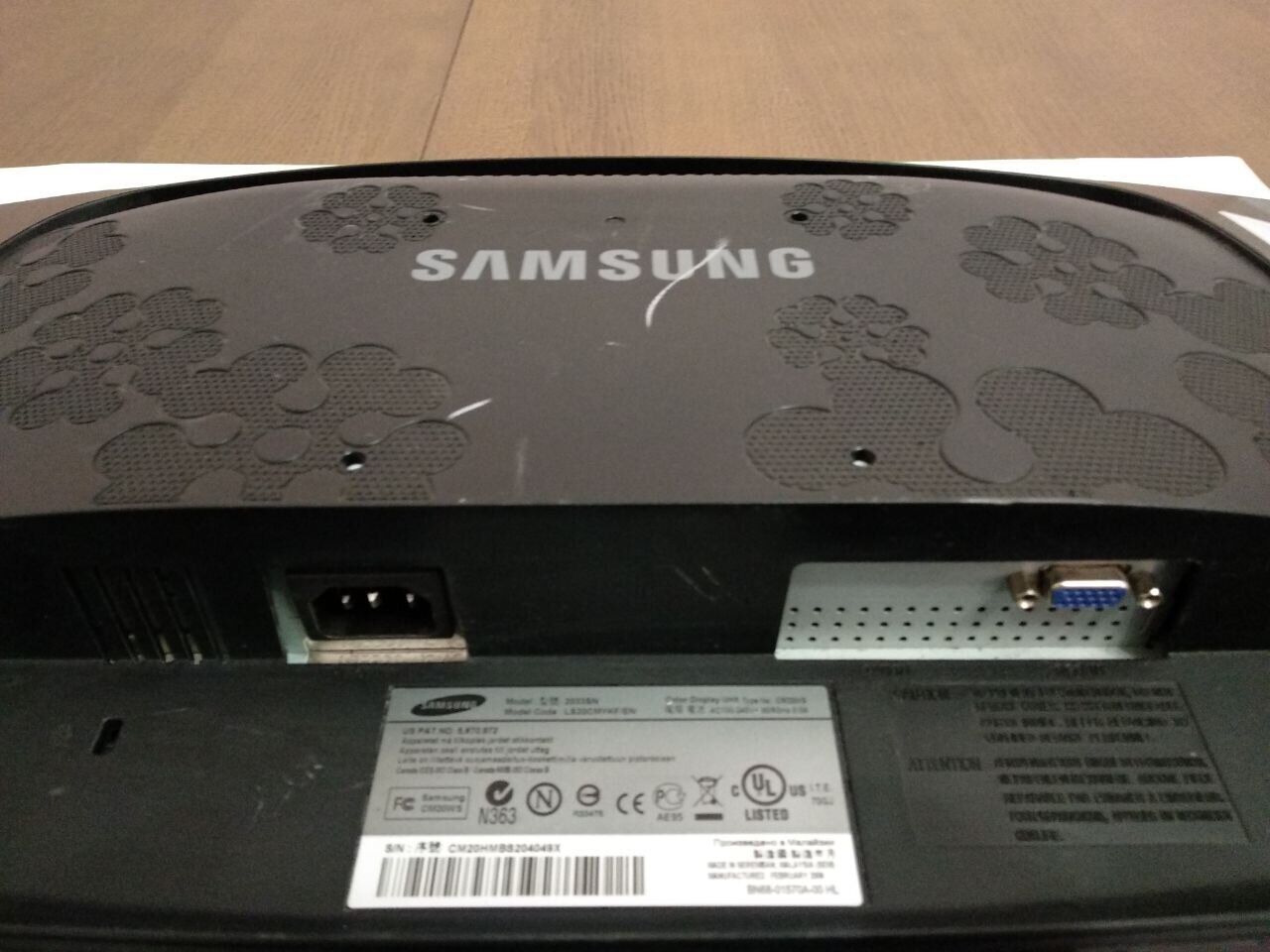 19  Монітор 20" Samsung SyncMaster 2033SN - фото фото фото 3