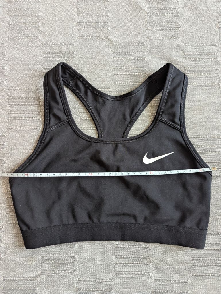 Компрессионный топ женский Nike Dri-FIT Swoosh black/white. S - фото фото фото 9