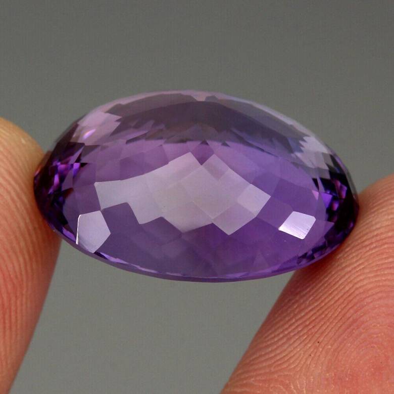 Натуральный аметист 33.36 Ct. 25x20mm - фото фото фото 2