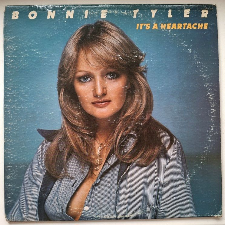 Bonnie Tyler - It's A Hertache - 1978.  (LP). 12. Vinyl. Пластинка. USA. - фото фото фото 0