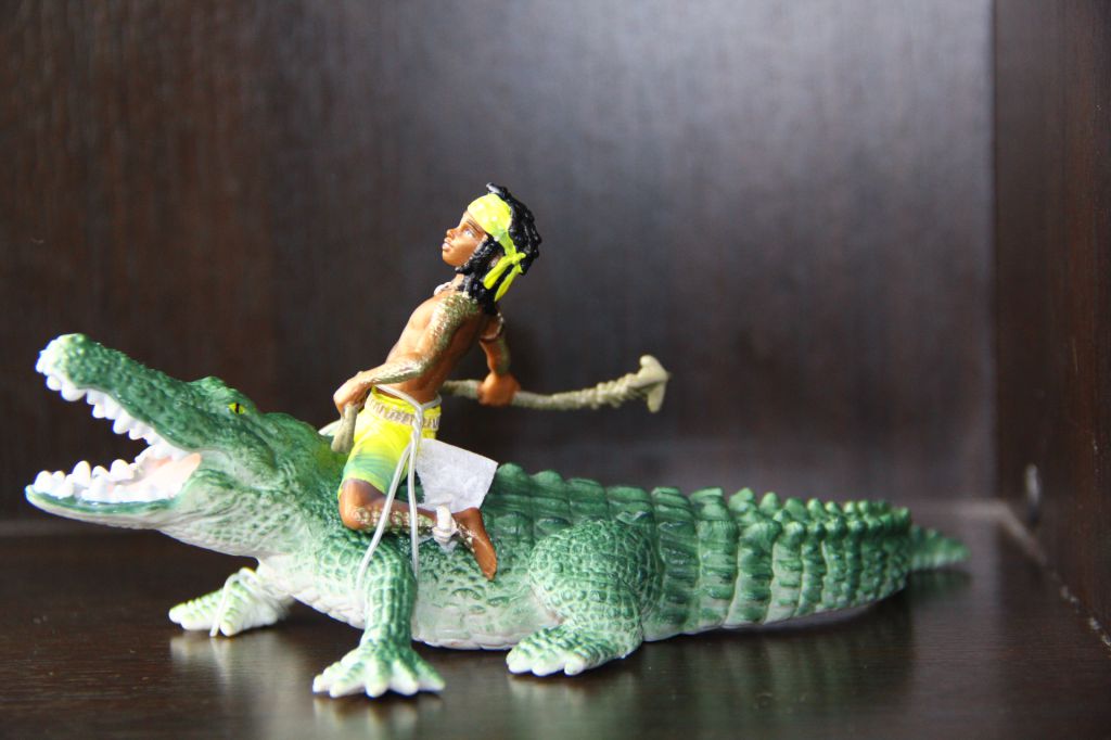 крокодил  (серия Баялла) SCHLEICH 90-100мм ФРГ - фото фото фото 1