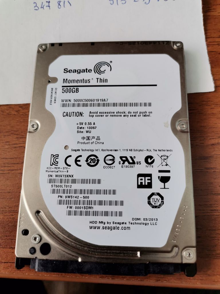 Жесткий диск 2.5 Seagate ST500LT012 500gb - фото фото фото 3