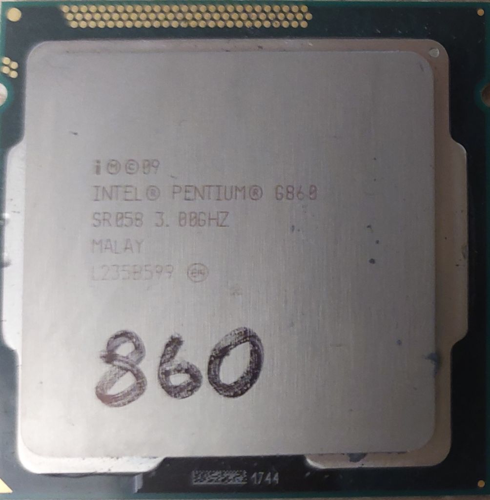 Б/В Процесор Intel Pentium G860 Socket LGA1155 - фото фото фото 1