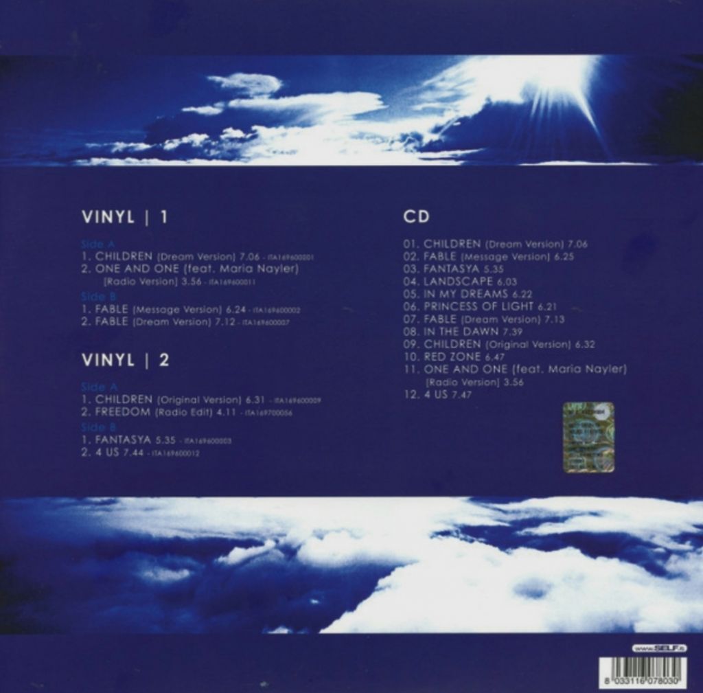Robert Miles - Dreamland - 1996.   (2LP). 12 + CD. Vinyl. Пластинки. Italy. S/S - фото фото фото 1