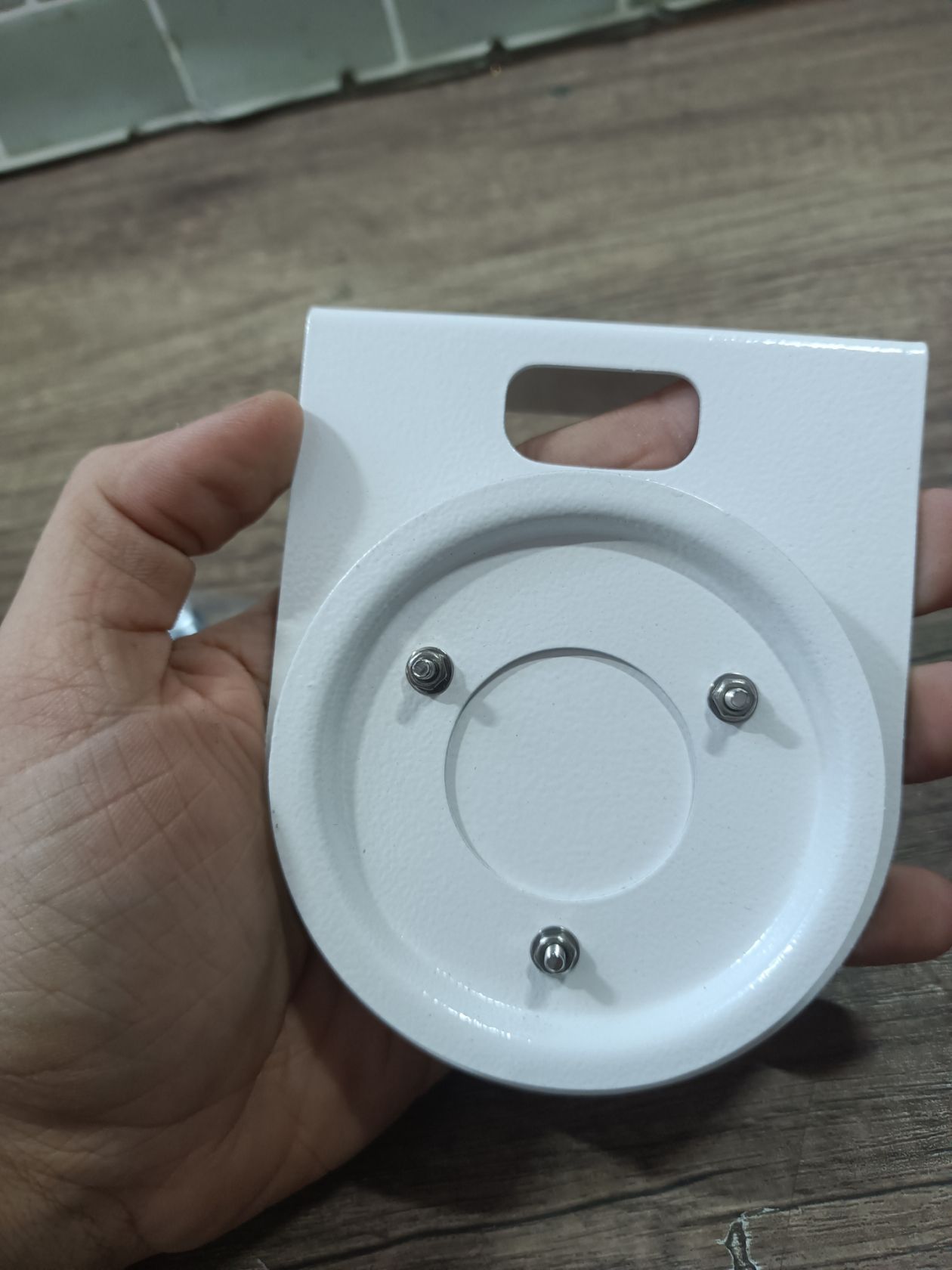 Настінний тримач для Amazon Echo Pop білий 9687 - фото фото фото 4