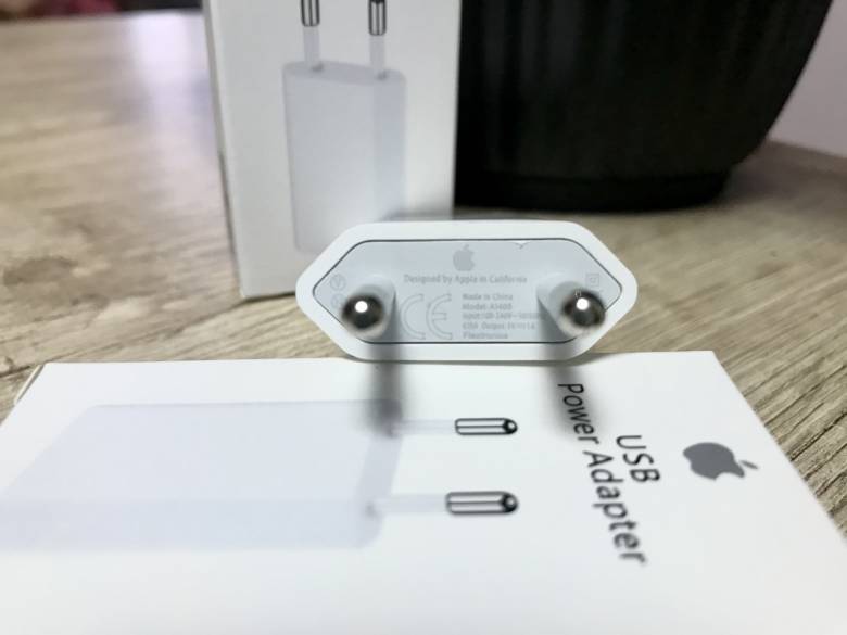 Сетевой адаптер, Блок, Кубик к айфону Apple Power Adapter iPhone 5W, 1A - фото фото фото 2