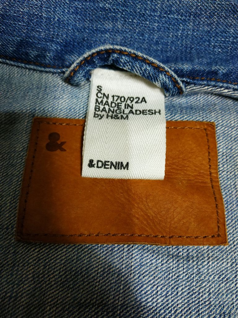 Куртка джинсова чоловіча H &amp; M p-p S - фото фото фото 8