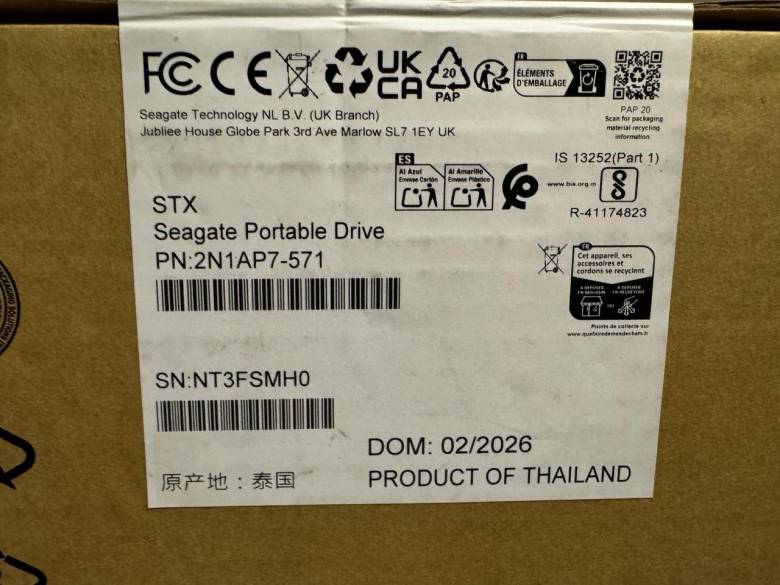 Жесткий диск Seagate Expansion Portable 5TB (STKM5000400, STKN5000400) Новый! - фото фото фото 2