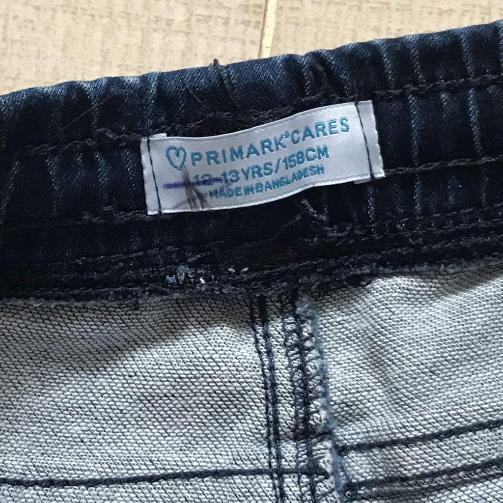 Джинсовые стрейч шорты бермуды, джоггеры, Primark. 158    (12-13 лет) - фото фото фото 4
