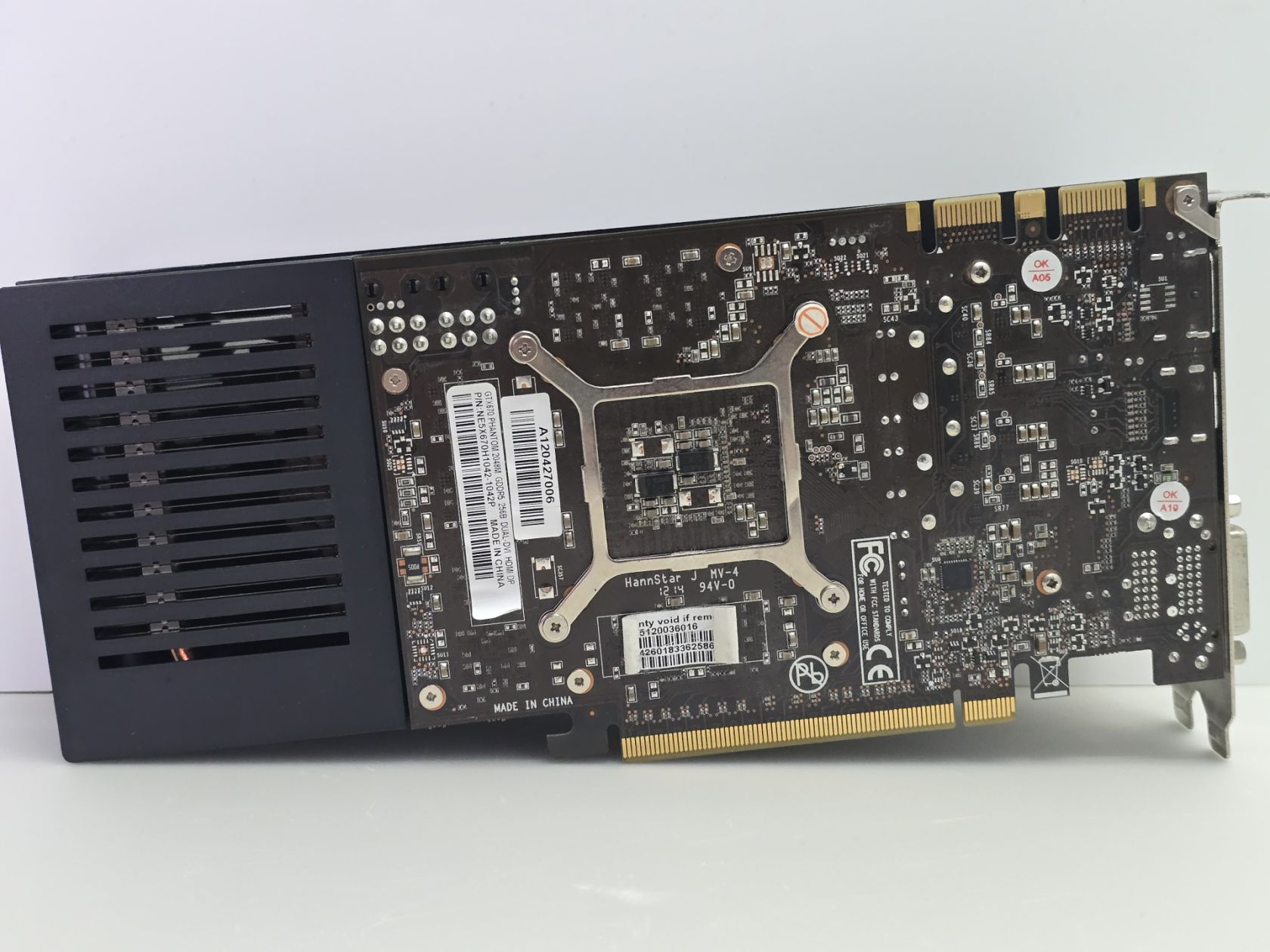 Видеокарта Gainward PHANTOM GTX 670 2GB   (GDDR5,256 Bit,HDMI,PCI-Ex,Б/у) - фото фото фото 4