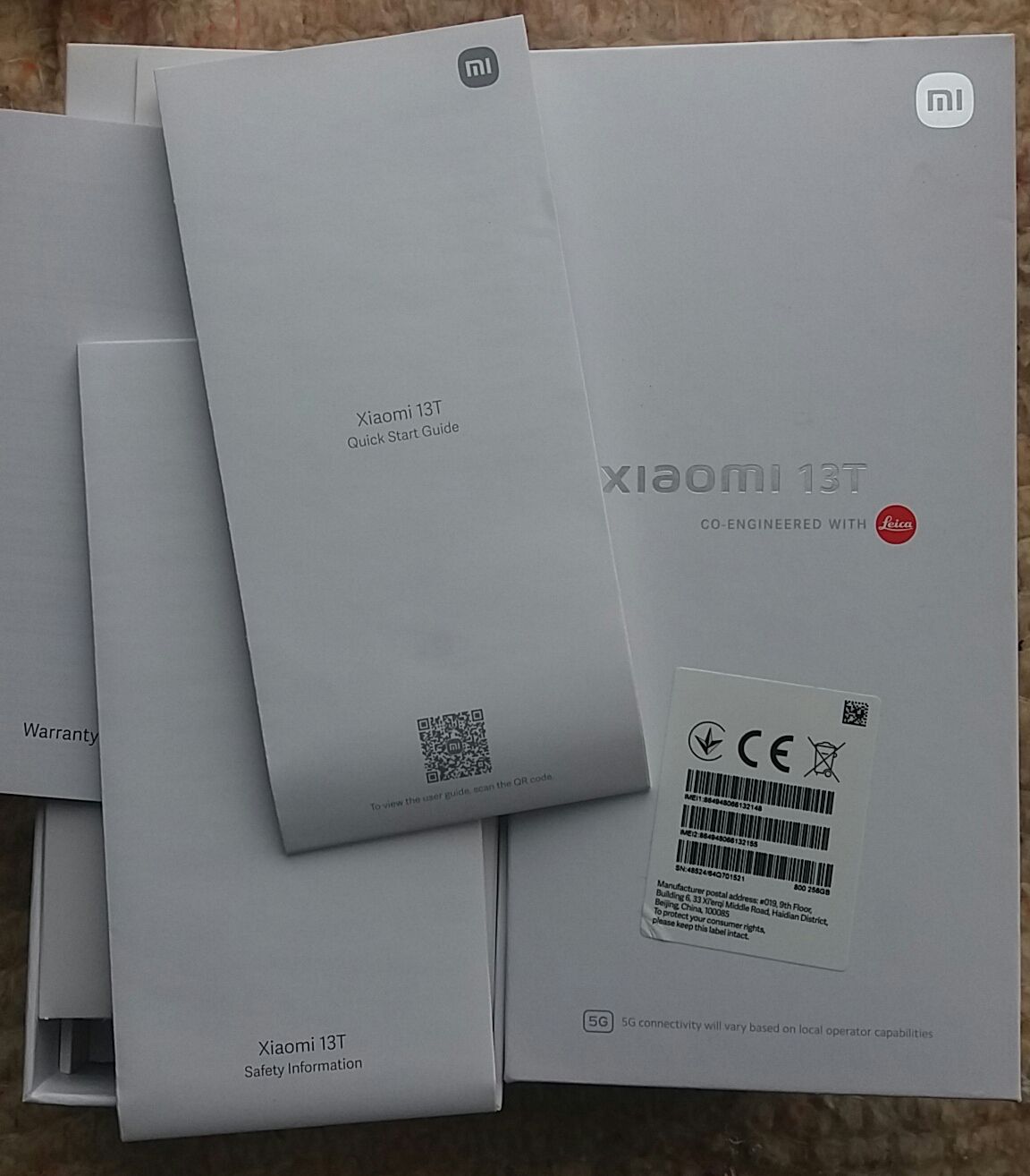 коробка от телефона xiaomi   13T - фото фото фото 0