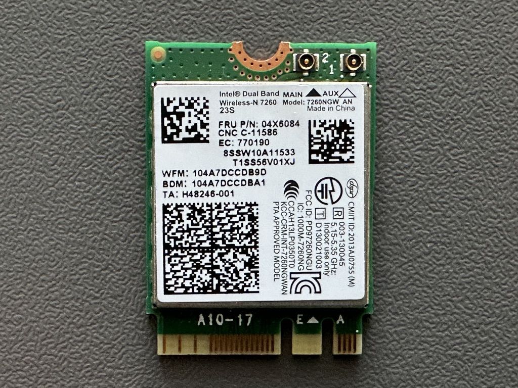 Модуль Wi-Fi Intel 7260NGW Original - фото фото фото 0