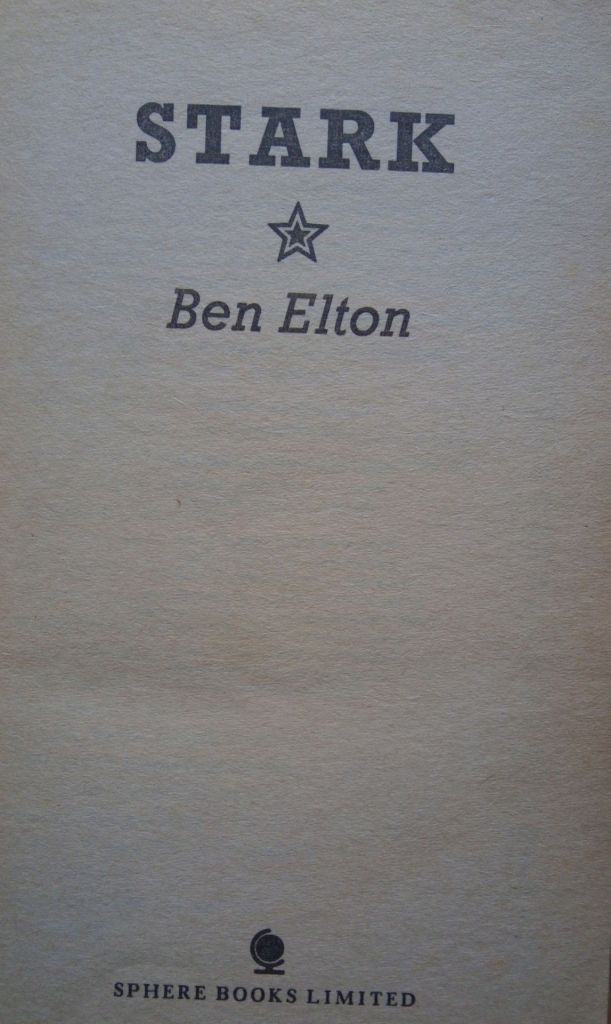 Stark Ben Elton English на Английском книга - фото фото фото 3