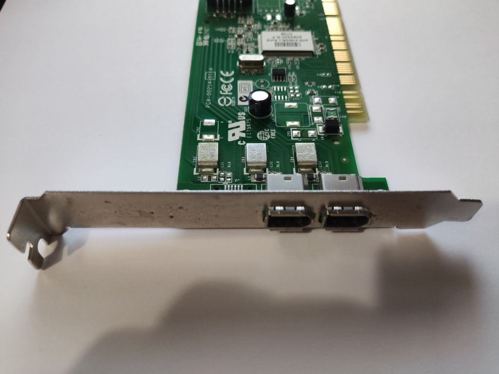 Контроллер PCI IEEE 1394 AFW-2100/DELL RoHS 2092300-R F - фото фото фото 2