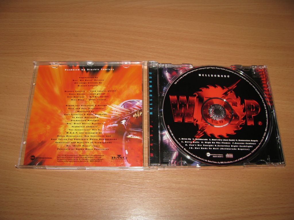 W.A.S.P. - Helldorado   (1999 CMC 1st press,USA) - фото фото фото 1