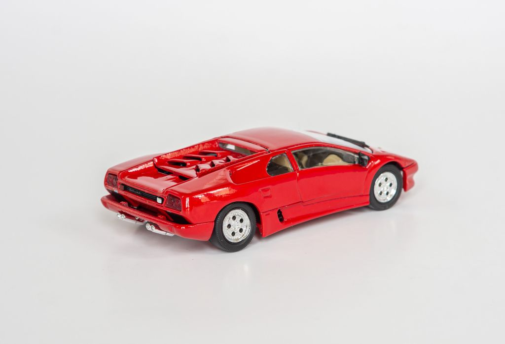1:43 Lamborghini Diablo 1995 red, SOLIDO #1527 - фото фото фото 3