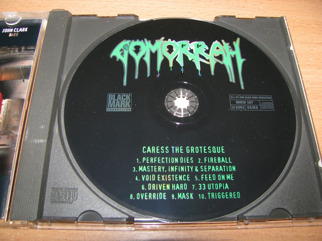 GOMORRAH - Caress The Grotesque  (1996 Black Mark 1st press) - фото фото фото 2