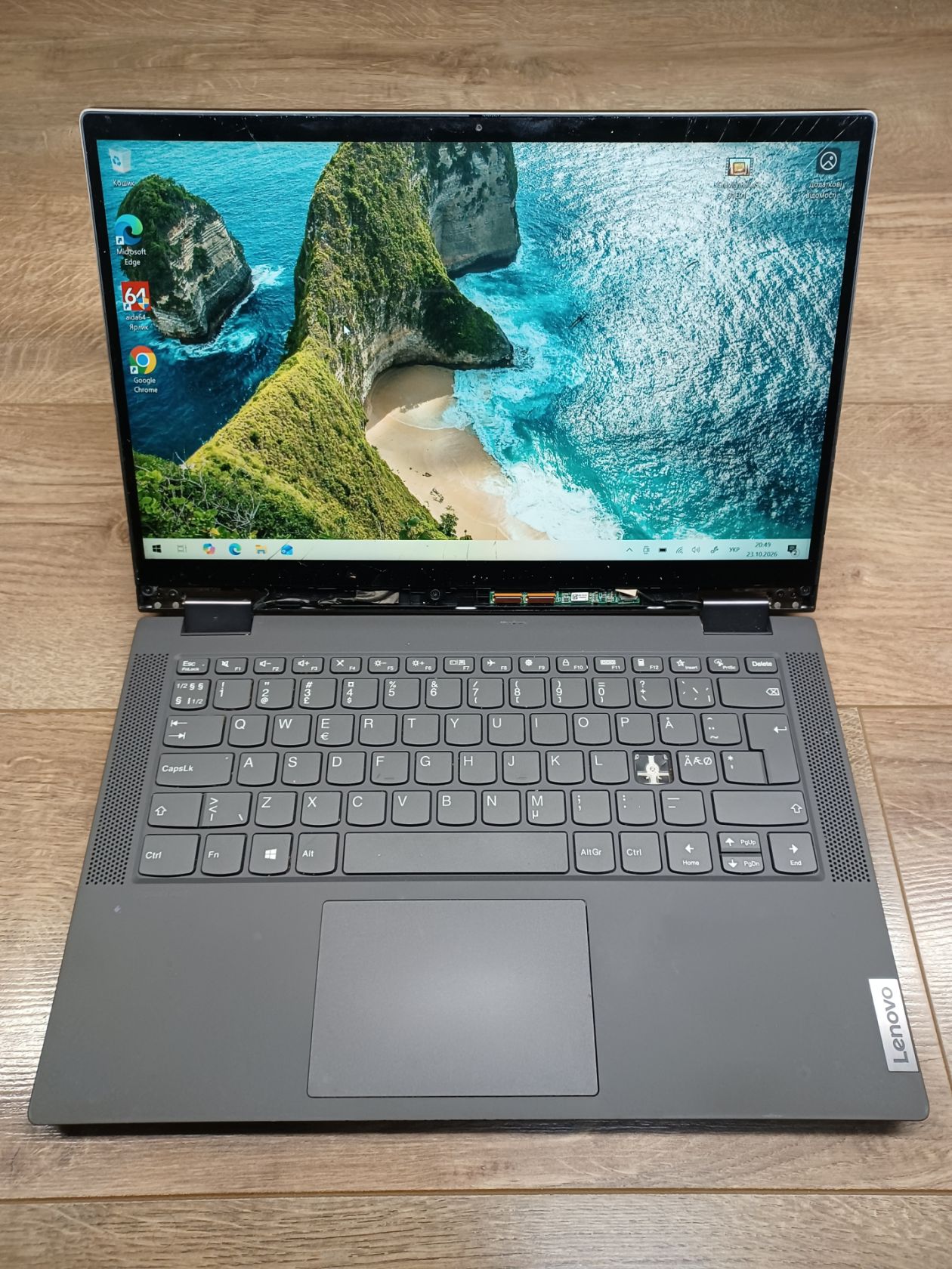 Ноутбук Lenovo Ideapad Flex 5 14ITL05 під відновлення №139 - фото фото фото 0