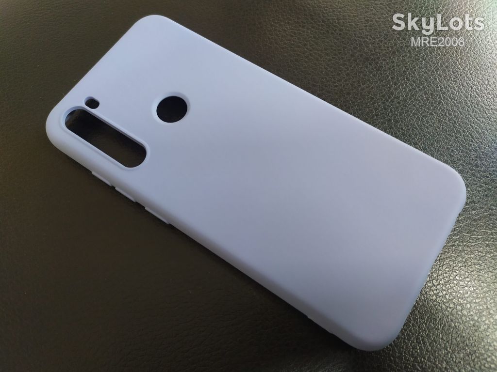 Чехол Aspor Silicone Cover для Xiaomi Redmi Note 8 pale blue - фото фото фото 0