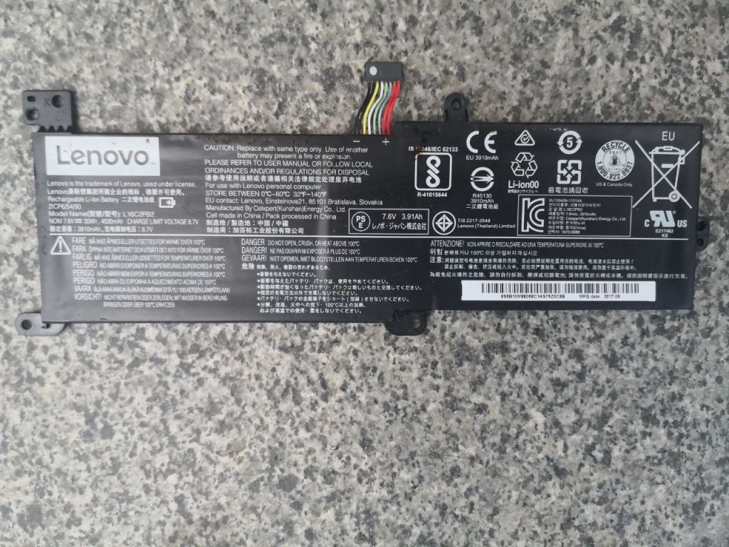 Акумулятор  (батарея) для Lenovo L16C2PB2_55 - фото фото фото 2