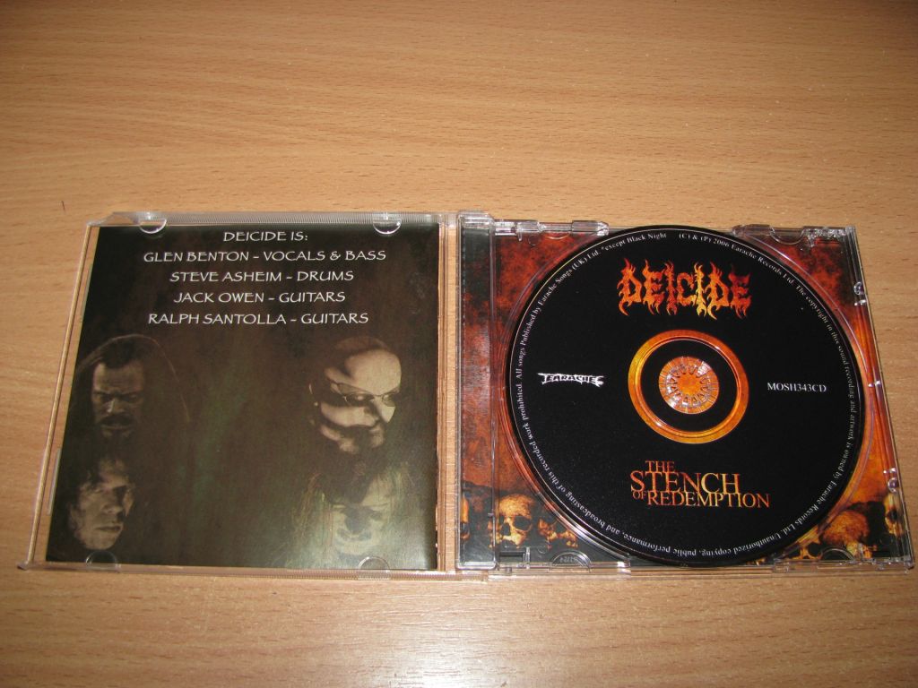 DEICIDE - The Stench Of Redemption  (2006 Earache 1st press USA) - фото фото фото 1