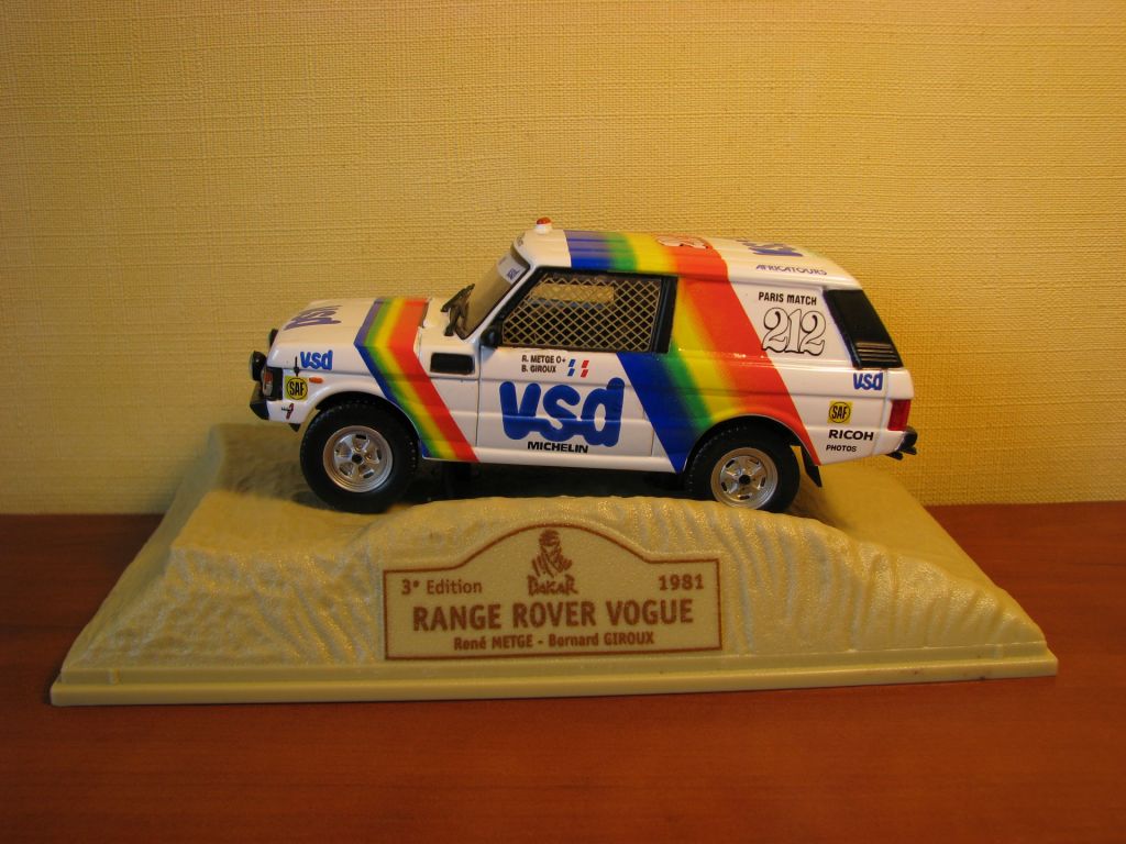 Range Rover Vogue Dakar 1981 1:43 - фото фото фото 1