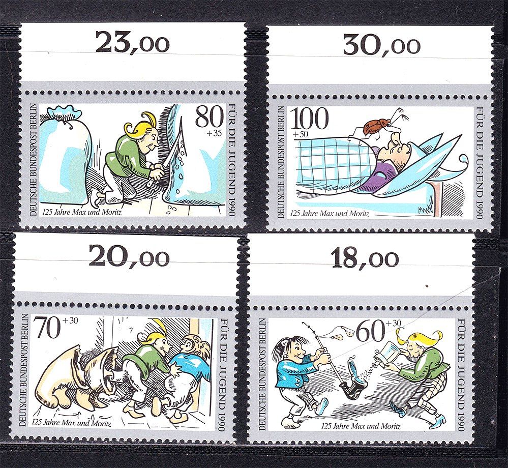 Германия - Берлин  1990 г MNH - сказки - фото фото фото 0