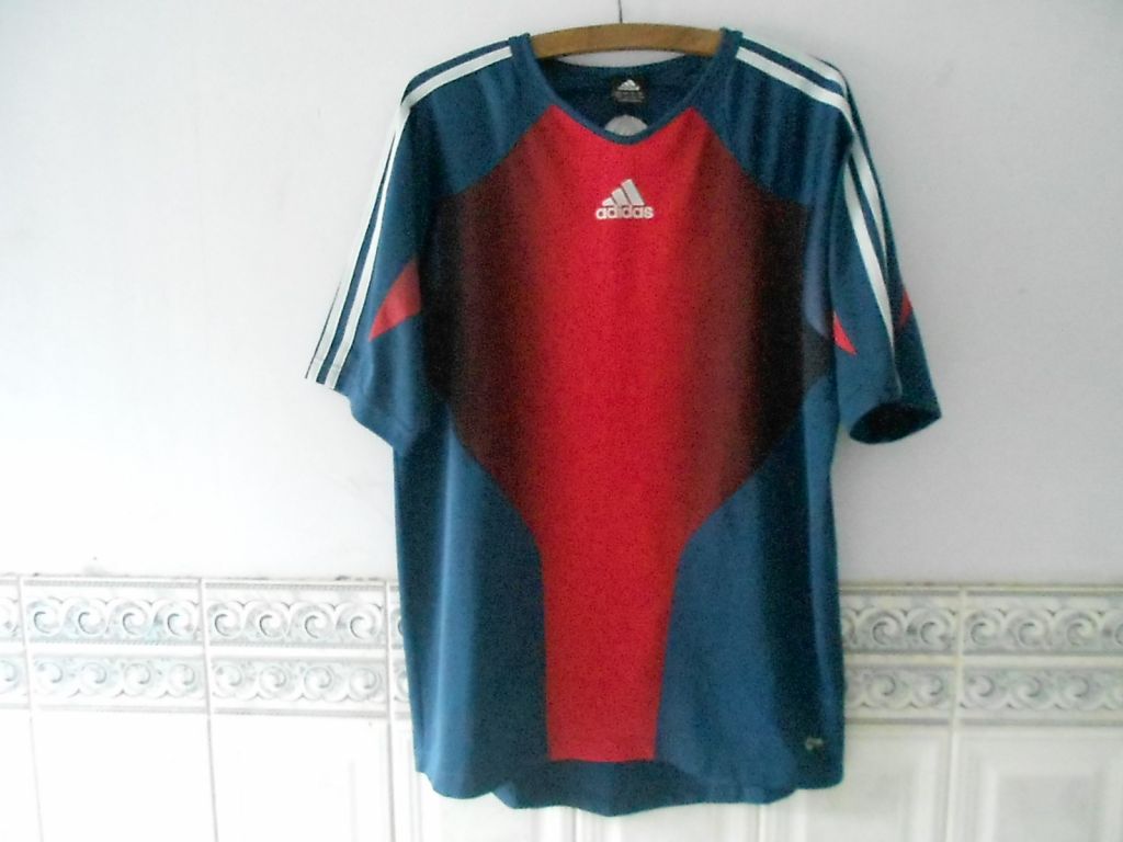 Футболка "Adidas"  (100% polyester, L, China) - фото фото фото 0