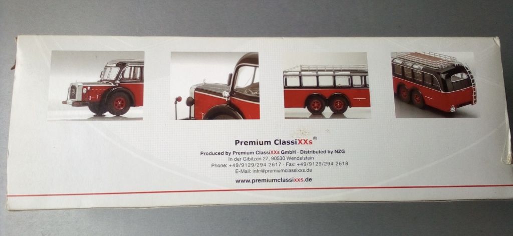 1/43 Premium ClassiXXs Mercedes Benz O 10000 - фото фото фото 2