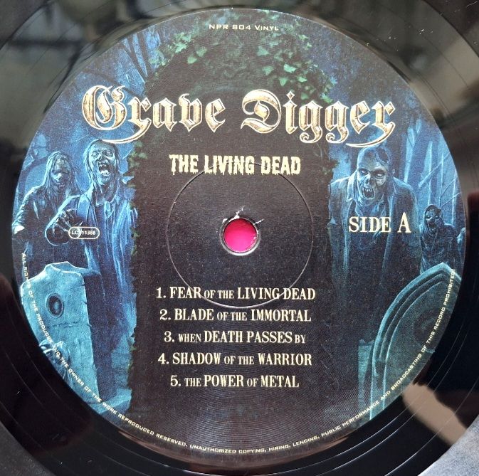 Grave Digger - The Living Dead - 2018.  (LP). 12. Vinyl. Пластинка. Germany. - фото фото фото 5