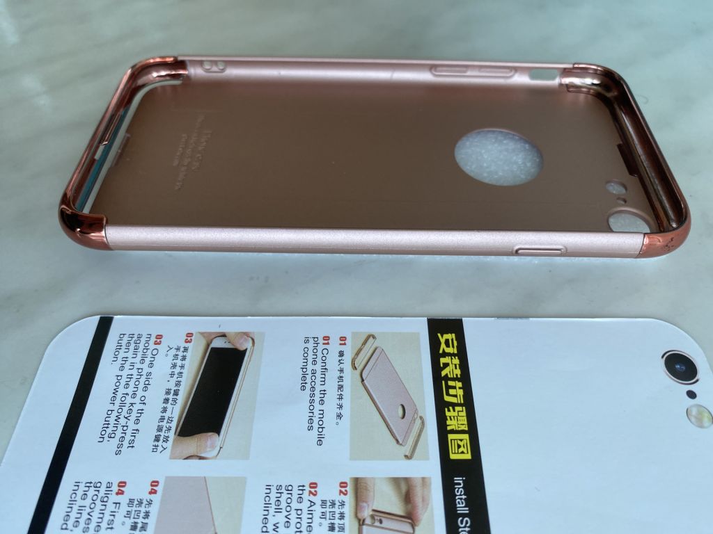 Чехол iPaky Original Matte для Apple iPhone 7 / 8 / SE 2020 Rose Gold - фото фото фото 2