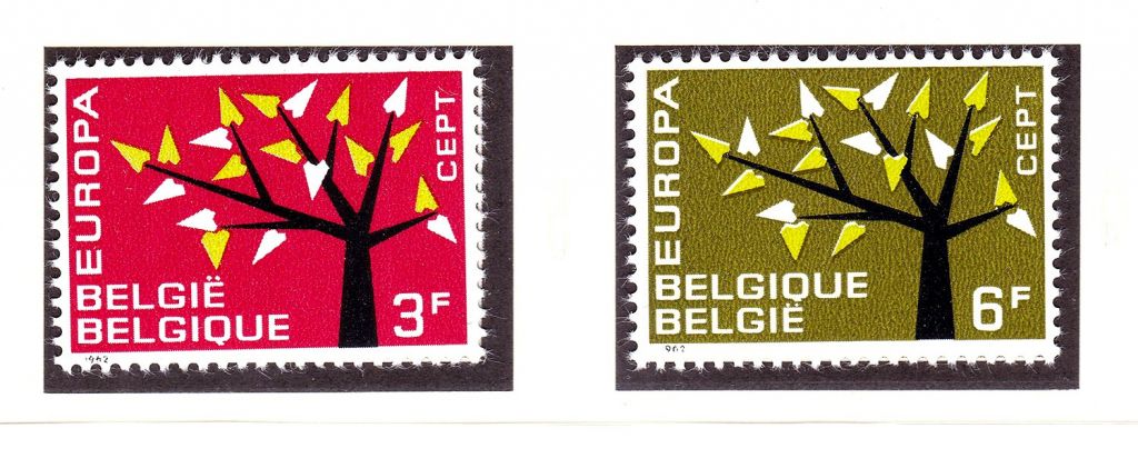 Бельгия 1962 г MNH  - - EUROPA CEPT - - фото фото фото 0