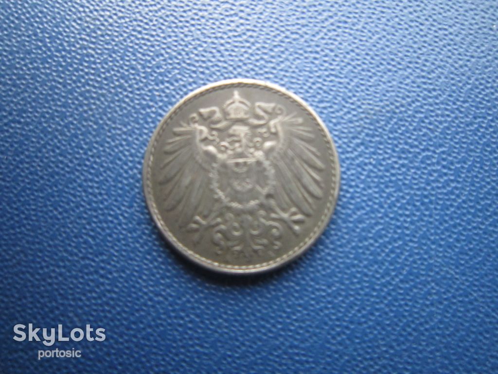 Монета 5 пфенігів Німеччина Веймарська республіка 1919 А сталь - фото фото фото 1