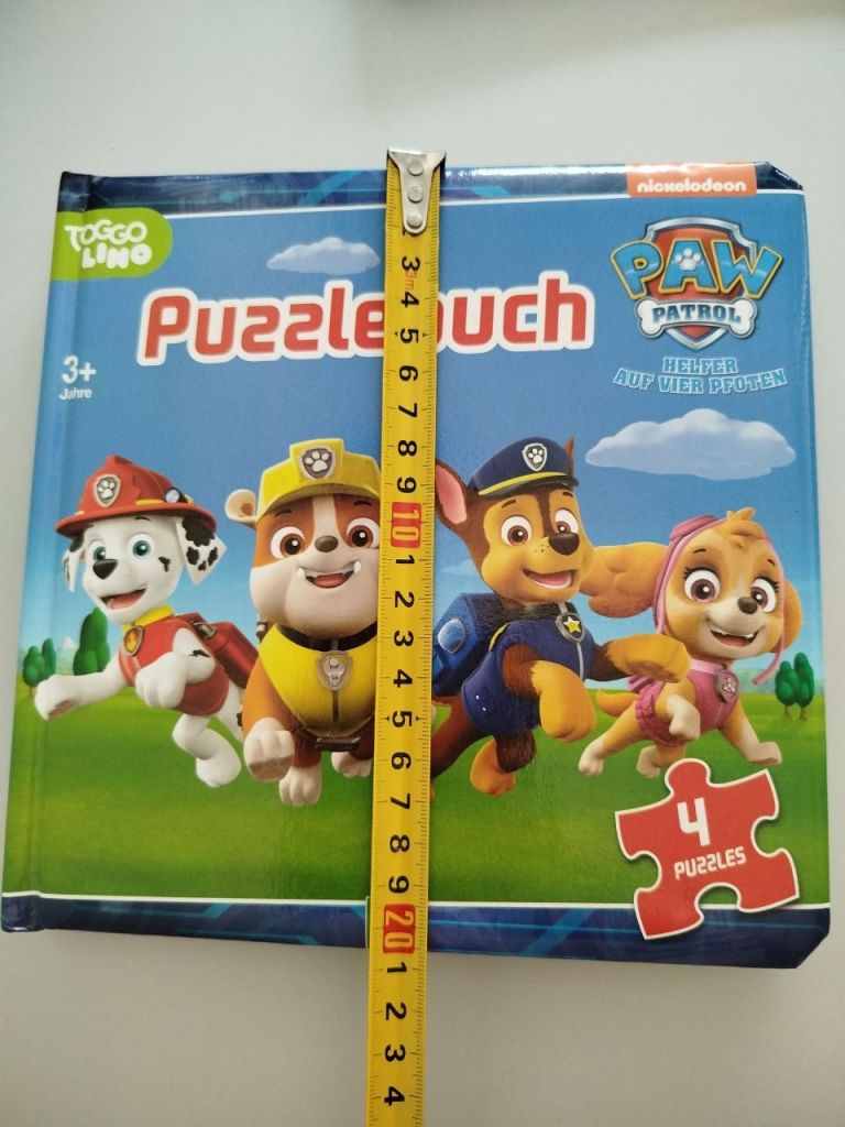 Книга-пазл Щенячий патруль  (Paw Patrol Puzzlebuch) німецькою мовою - фото фото фото 3
