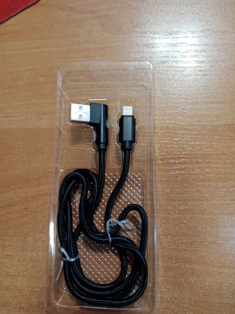 Кабель зарядки lightning для iphone с боковым входом - фото фото фото 2