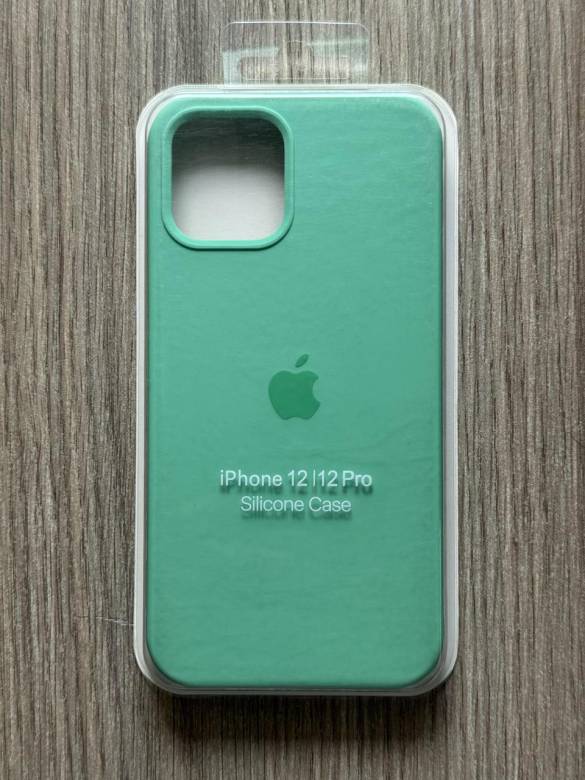 Чохол Silicone Case для Apple iPhone 12 /12 Pro Spearmint - фото фото фото 1