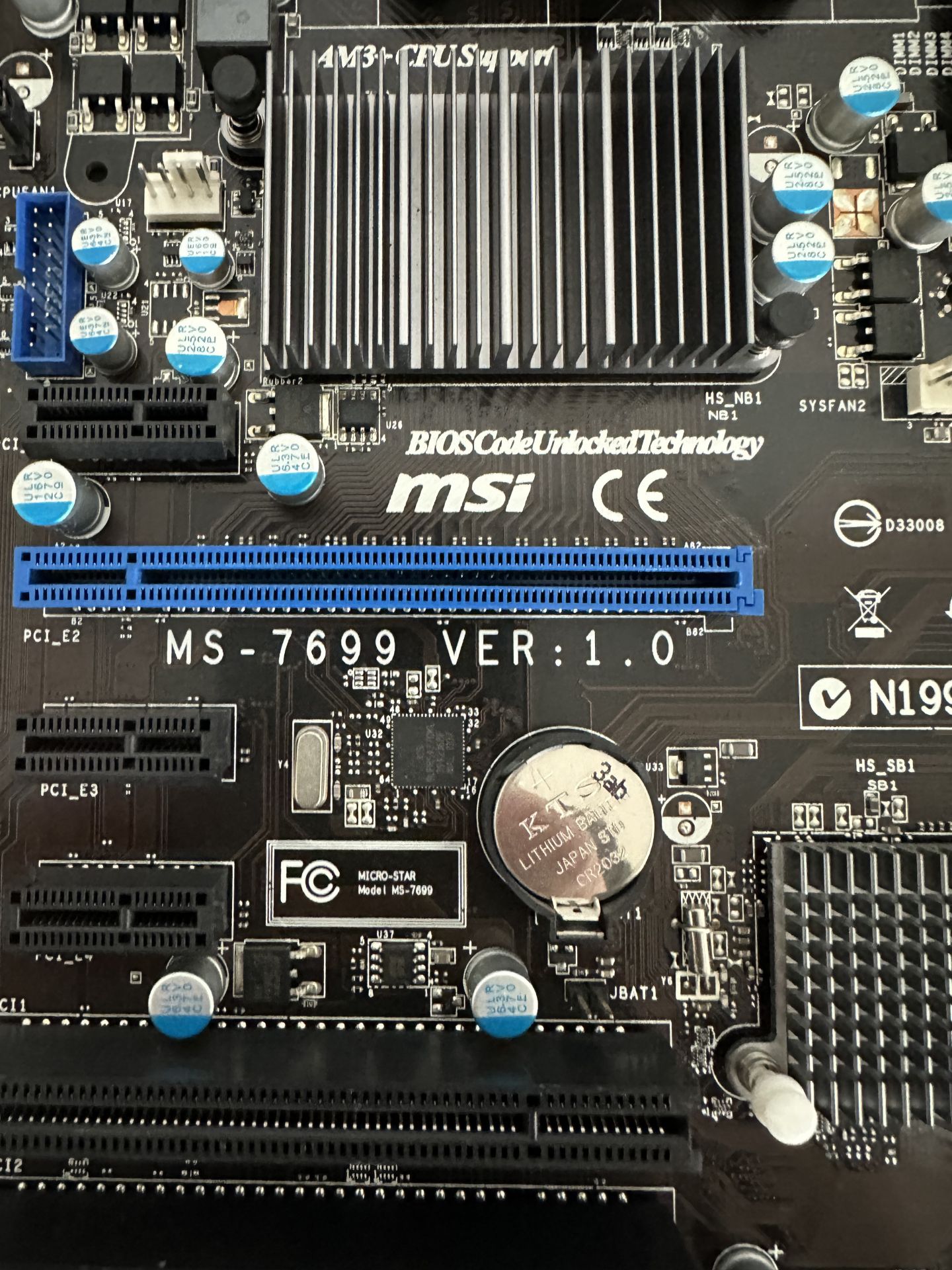 Материнська плата MSI 760GA-P43   (FX)   (sAM3+ Процесор FX 6300 - фото фото фото 2