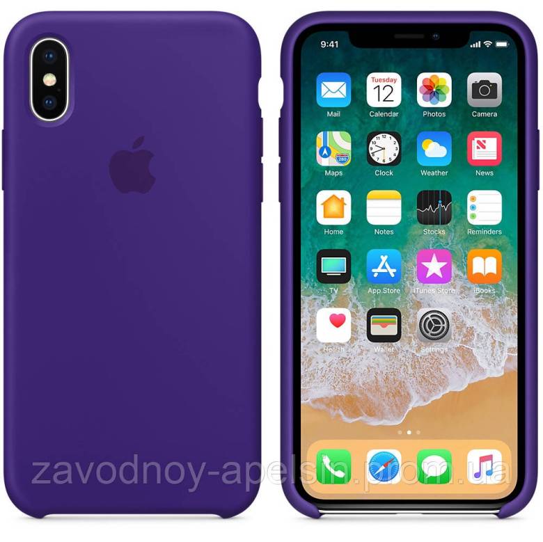 IPhone X XS 10 Чохол Silicone Case MQT72FE/A (Ultra Violet) - фото фото фото 0