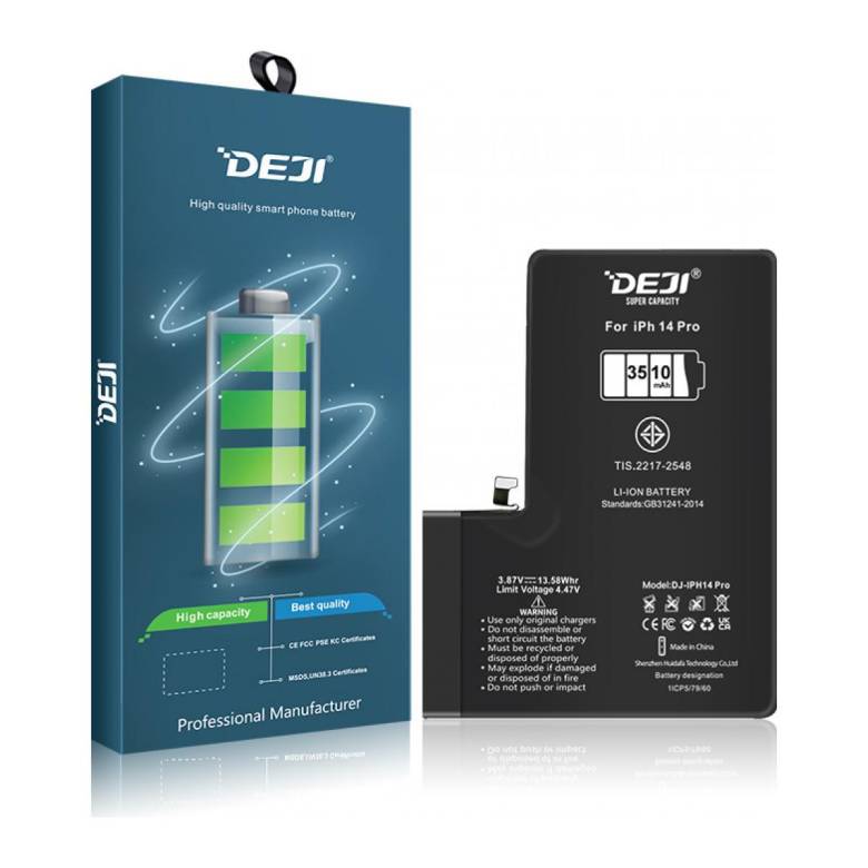 Посилена батарея (3510 mAh) для Apple iPhone 14 Pro A2891 (DEJI) - фото фото фото 0