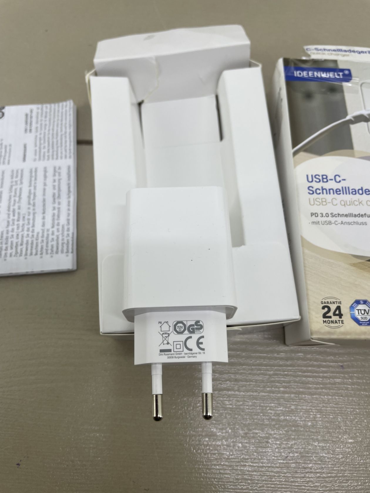 лот № 1225 Блочок ideen welt USB-A  (Німеччина) - фото фото фото 2